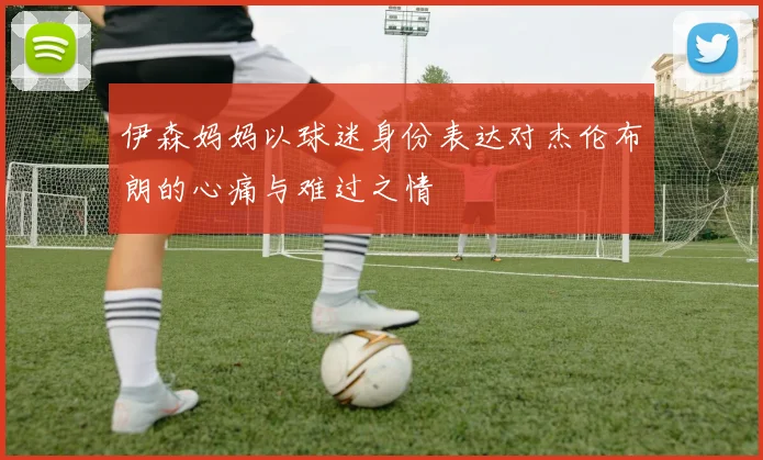 伊森妈妈以球迷身份表达对杰伦布朗的心痛与难过之情